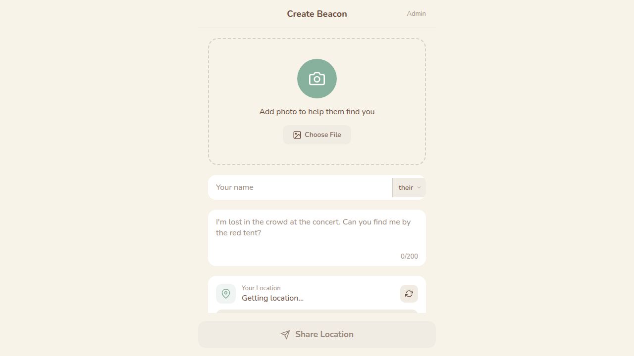 Create Beacon